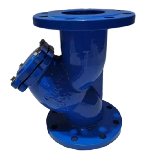Cast Iron Y Type Strainer Flange Cover Design