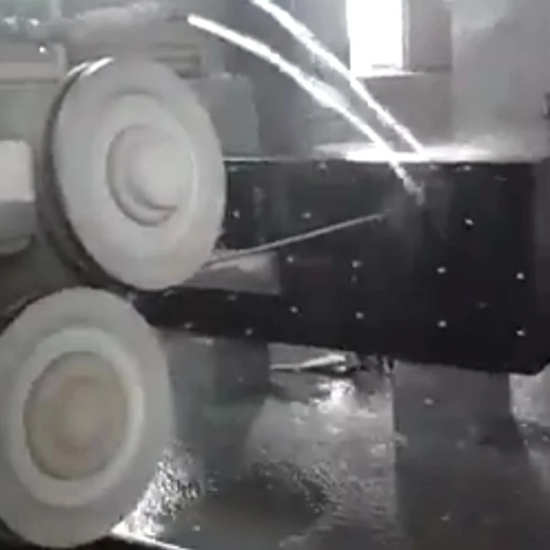 Drilling Process Of Granite Platform