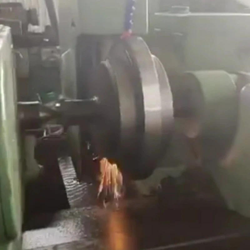 Smooth ring gauge grinding machine processing