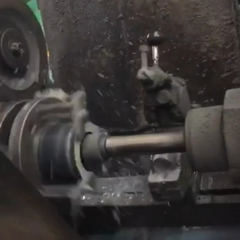 Smooth ring gauge grinding machine processing1